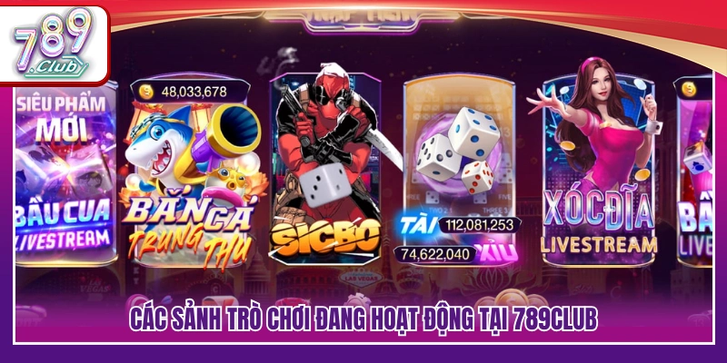 Giới Thiệu 789Club – Nền Tảng Giải Trí Hấp Dẫn Mỗi Ngày 3 Danh mục trò chơi hiện có trong hệ thống giới thiệu 789Club